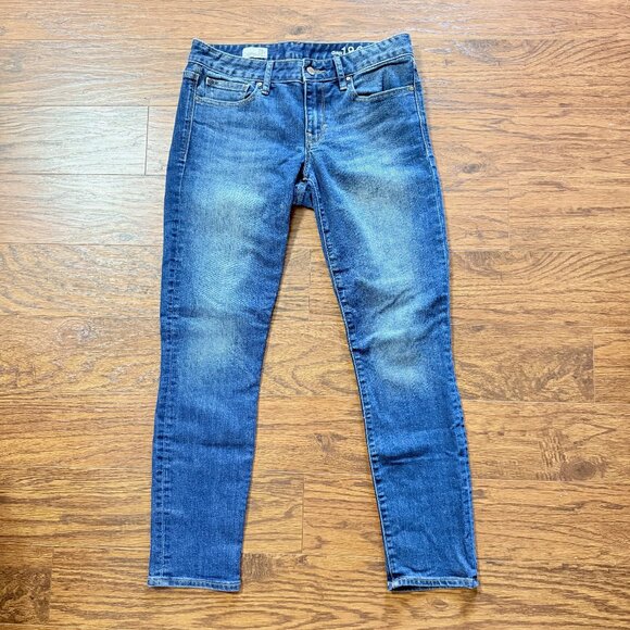 Gap 1969 Always Skinny Faded Blue Jeans Size 28 Short - Picture 3 of 7